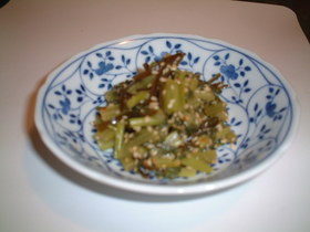 大根の葉炒め