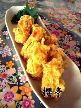 ポテサラ竹輪揚げ(^Q^)いただきまーす