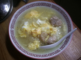 中華スープあんかけ親子丼