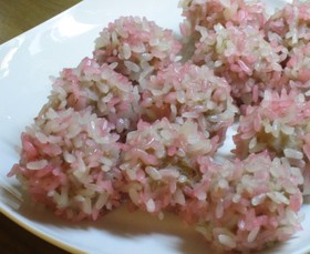 お雛様の菊花しゅうまい
