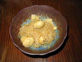 生たらこの白滝煮