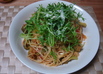 具沢山のパスタ　旦那作。