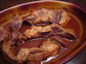 Brown家の豚肉洋風煮込み