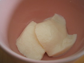 ふんわり杏仁豆腐