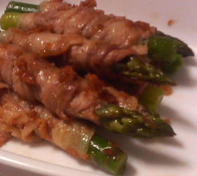 アスパラの豚肉巻き