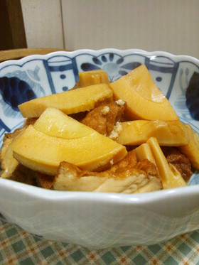 ✿筍と厚揚げの甘煮✿