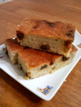自分を騙そう☆おからでバナナケーキ