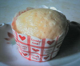 ◆体に優しく　味噌蒸しパン