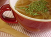 玉ねぎと生姜のスープ。