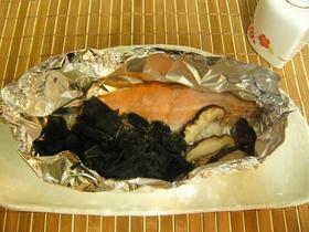 鮭ホイル焼き
