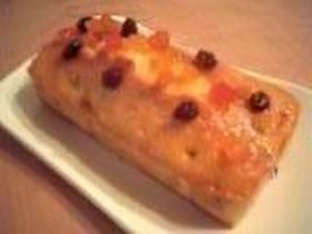 簡単♪フルーツのパウンドケーキ