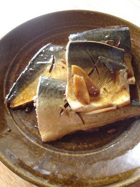さばの煮付け　定番和食