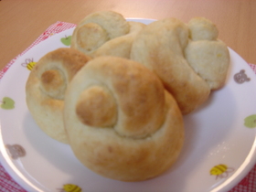 簡単ヘルシーレンジでおからパン