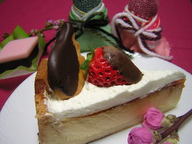 クリームチーズプリンタルト
