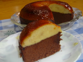 炊飯器で簡単♪美味しい★プリンケーキ★