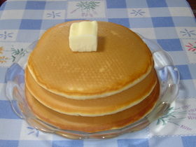 手作りMIXで、ふわふわ♪ホットケーキ