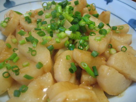 長いもシャキシャキ炒め