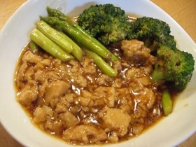 凍り豆腐とブロッコリーのピリから炒め煮
