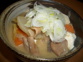 ★とっても美味しい定番のもつ煮込み★