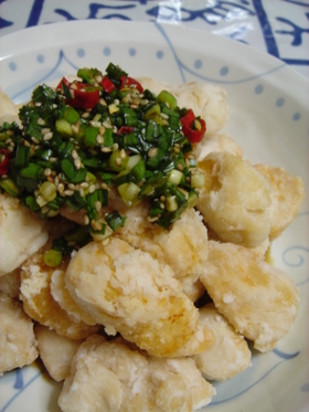 鶏の唐揚げ　中華風
