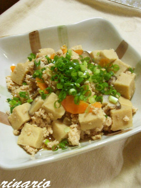 ✿そぼろ高野豆腐✿