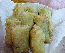 ゆばの包み揚げ
