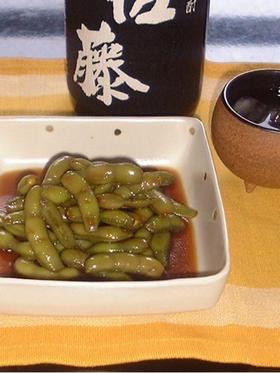 枝豆のピリ辛漬け