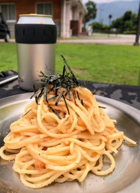 超簡単にお店の味☆たらこスパゲティ