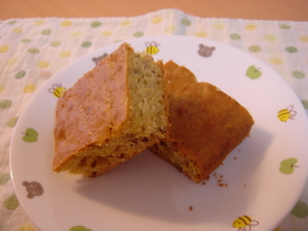 なんか懐かしいバナナケーキ
