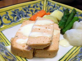 鮭の豆腐テリーヌ