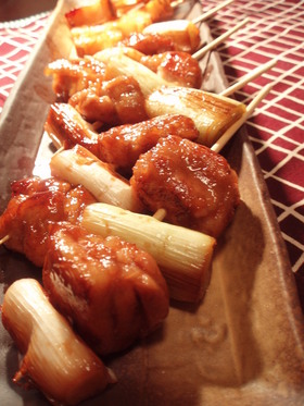 大葉にんにくでぷるりんっ焼き鳥
