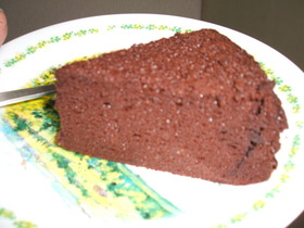 ココアだけで濃厚チョコスフレⅡ卵使いきり