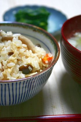 基本の炊き込みご飯