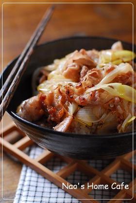 ネギ塩♡豚丼