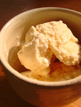 お豆腐のアイスクリーム♪