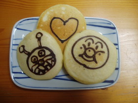 お絵かきホットケーキ