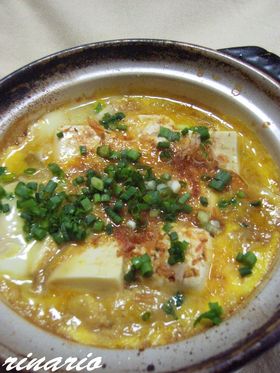 ✿豆腐の卵とじ✿