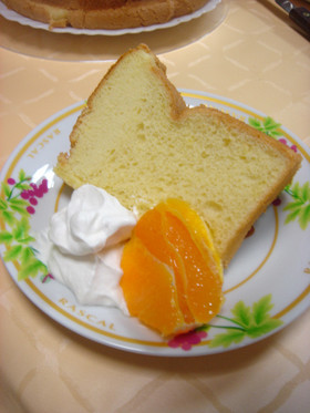 とろけるプレーンシフォン（全卵使用）