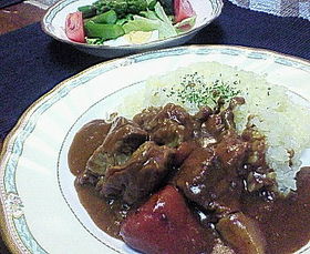 洋食屋さんのカレーに限りなく近づけて?!