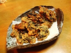 ウ―ロン茶天麩羅。
