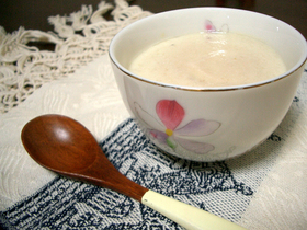 豆腐とバナナと牛乳だけ