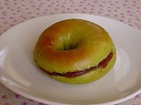 やわらか☆抹茶ベーグル