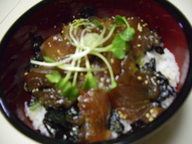 美味！オーソドックス◆まぐろ丼◆