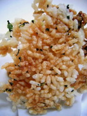 レンジで簡単☆米せんべい