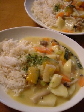 手作り豆乳シチュー
