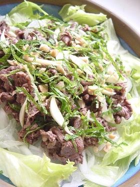 牛肉と春雨のご馳走サラダ♪