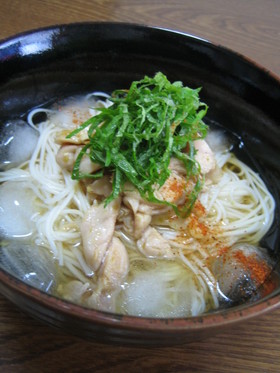 ☆ひんや～り美味しい鶏そうめん☆