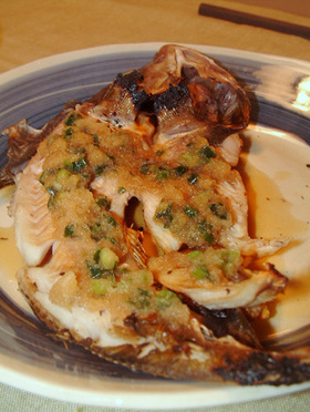 おろしだれでサッパリ焼き魚