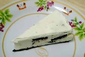 オレオ☆ヨーグルトレアチーズ(＾▽＾)p
