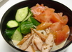冷やしサラダうどん